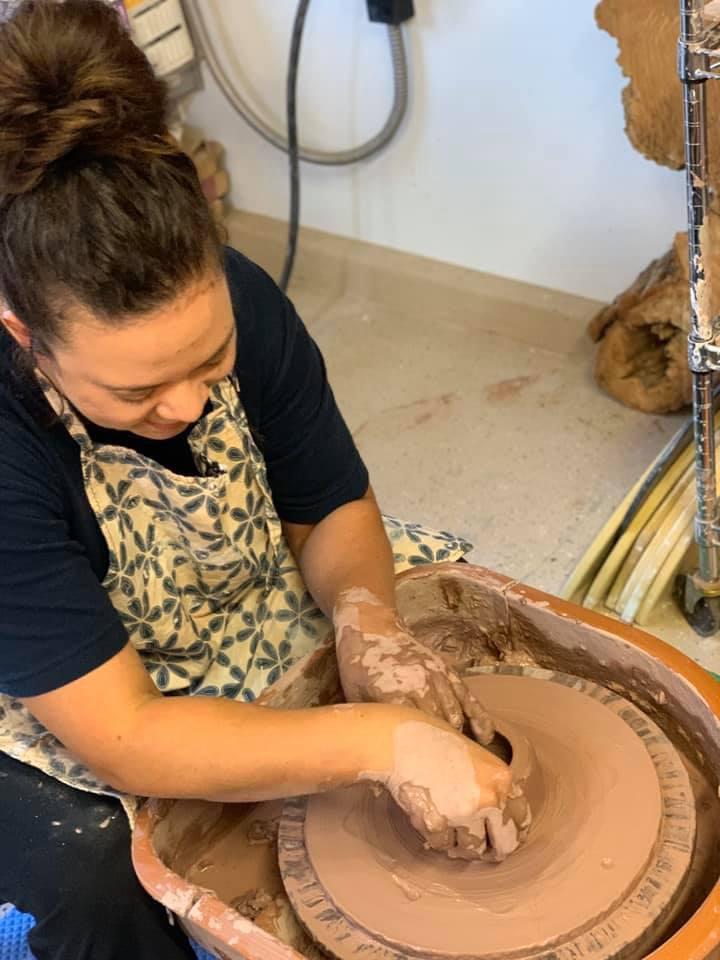 8 years of marriage and we made some pottery together!