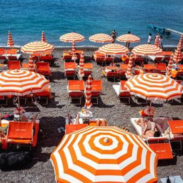Arienzo beach club in Positano Italy for the day