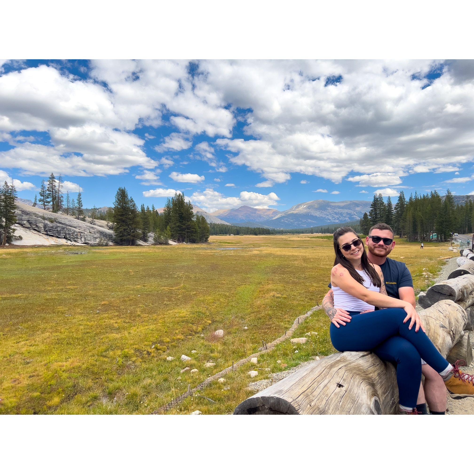 We love traveling to National Parks! This is a remote part of Yosemite National Park.