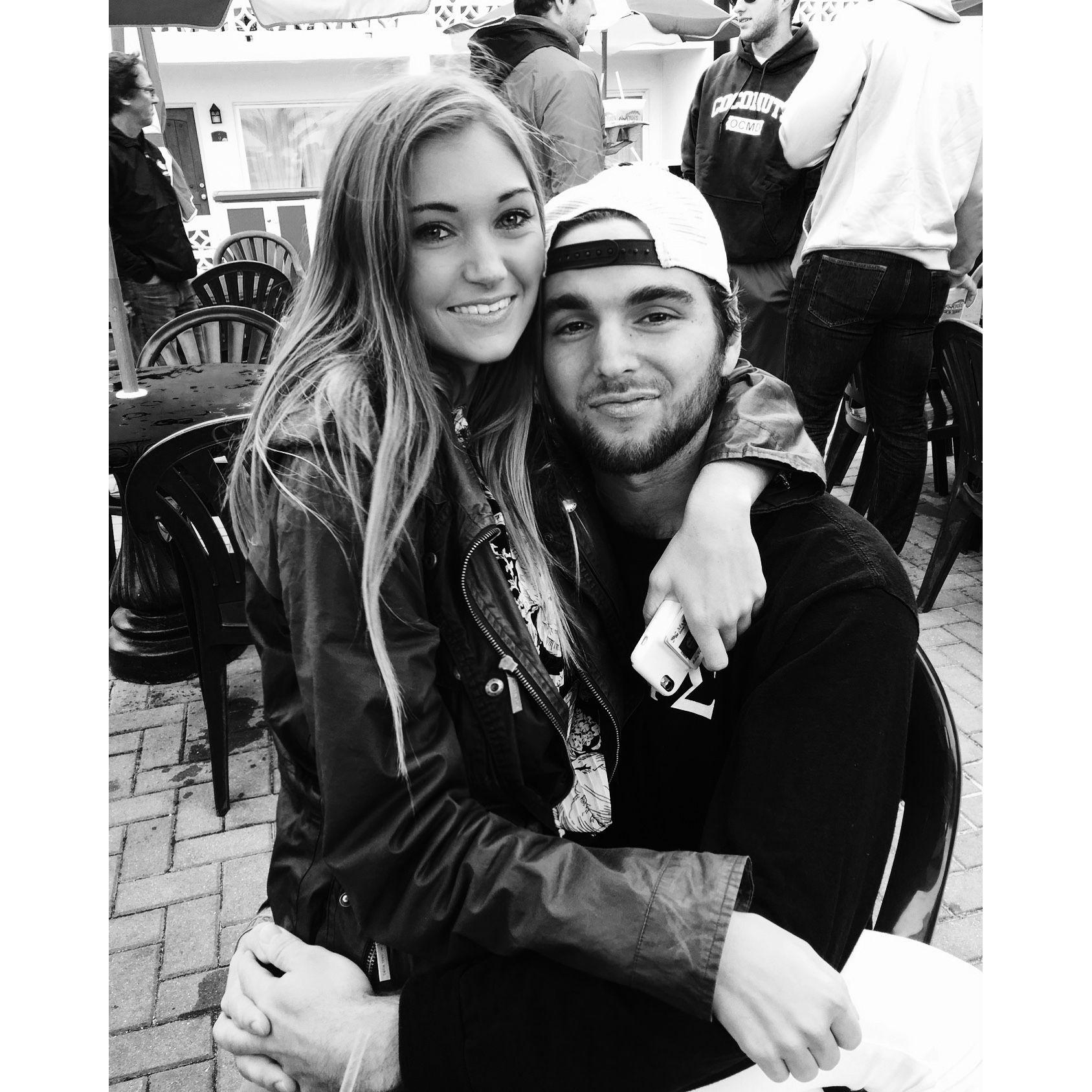 Lindsay & Ben at Washington College Class of 2017 Senior Week, Ocean City - May 2017