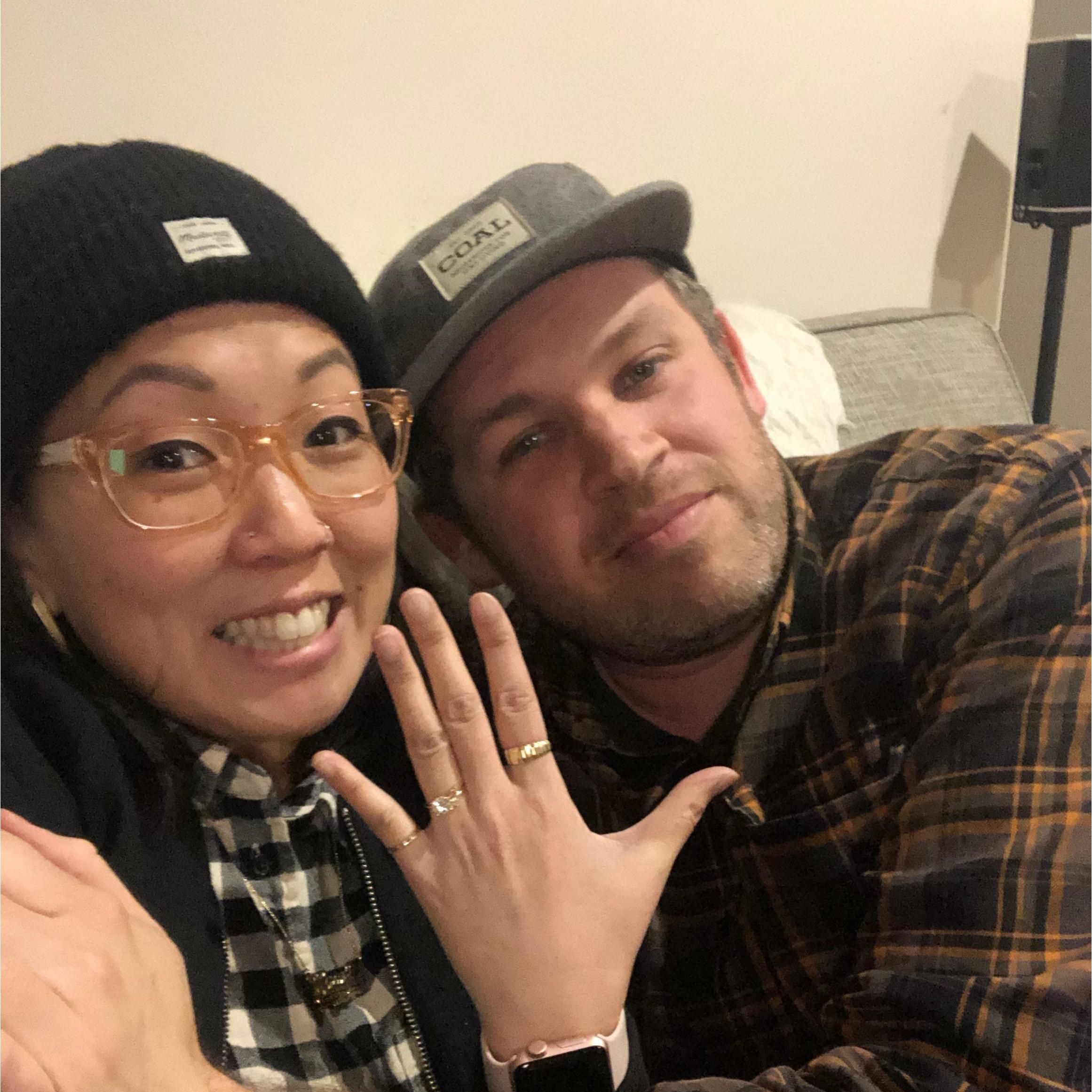 Valentine's Day 2019, the day it finally happened.