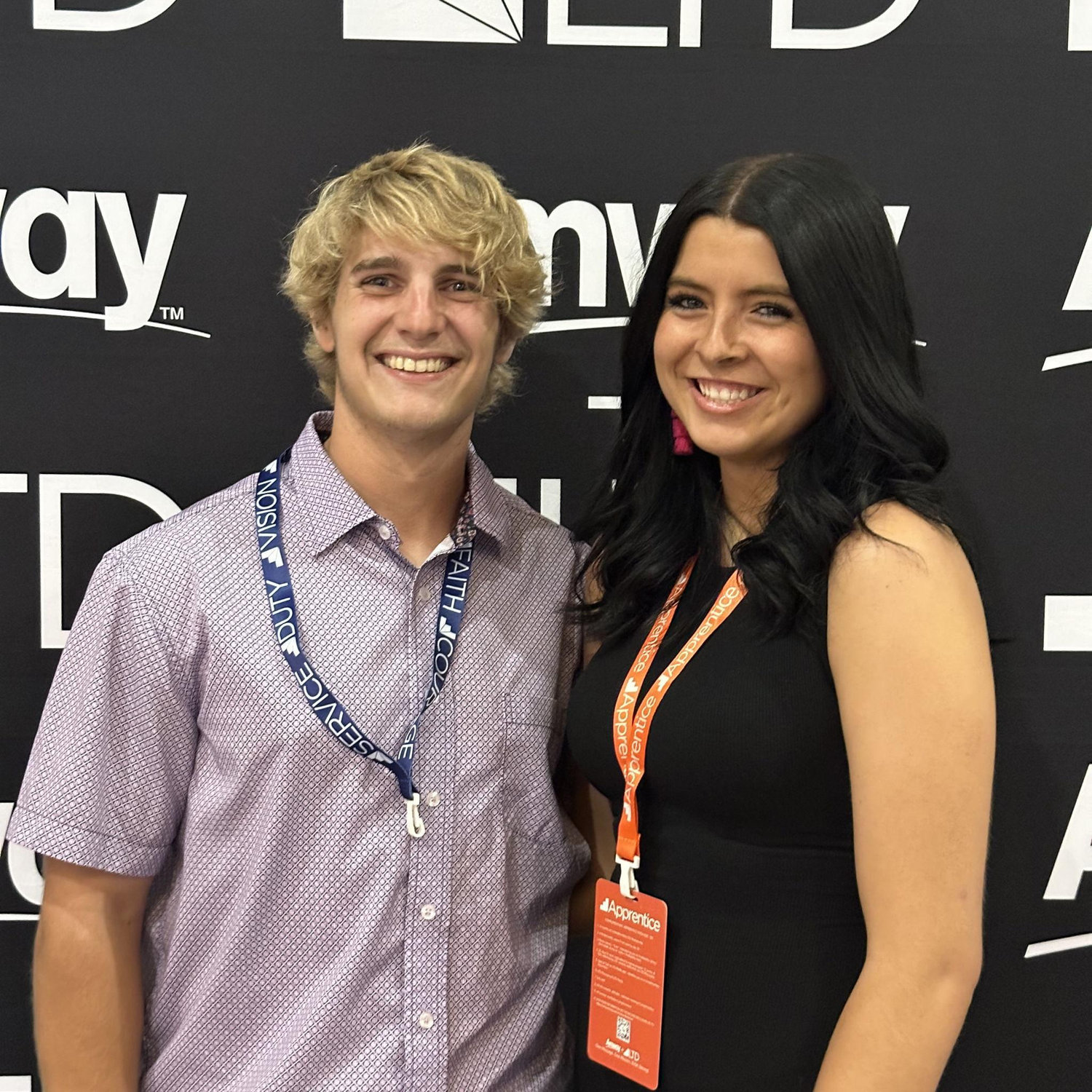 Our first business conference.