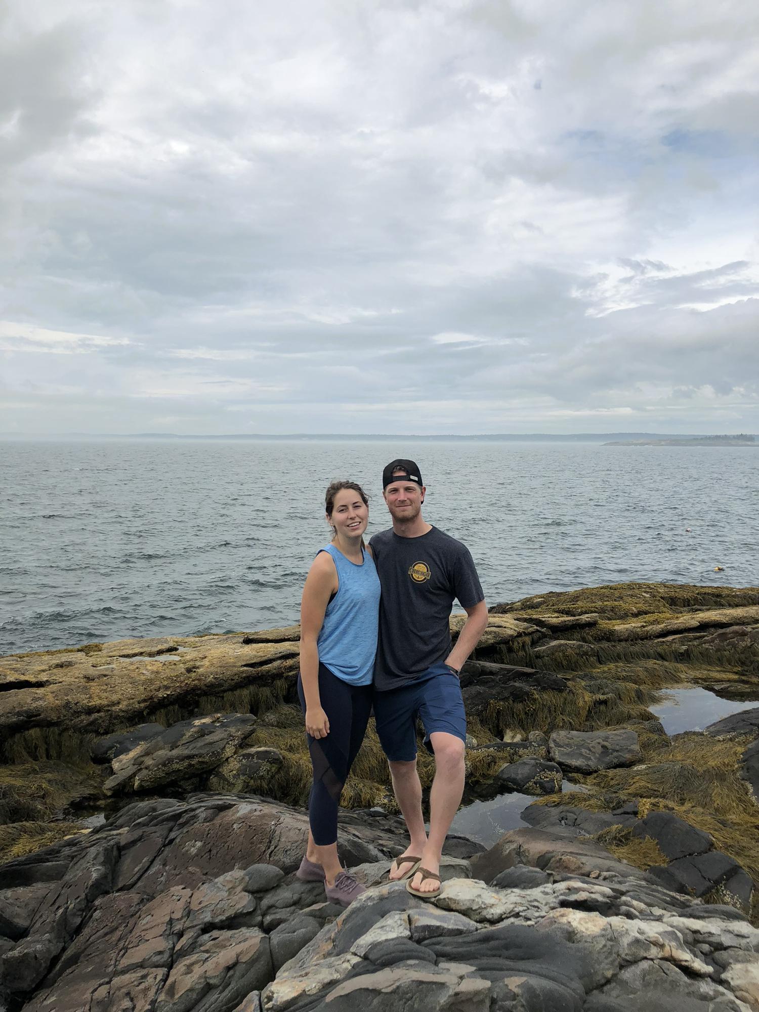 From the East coast beaches in Maine...