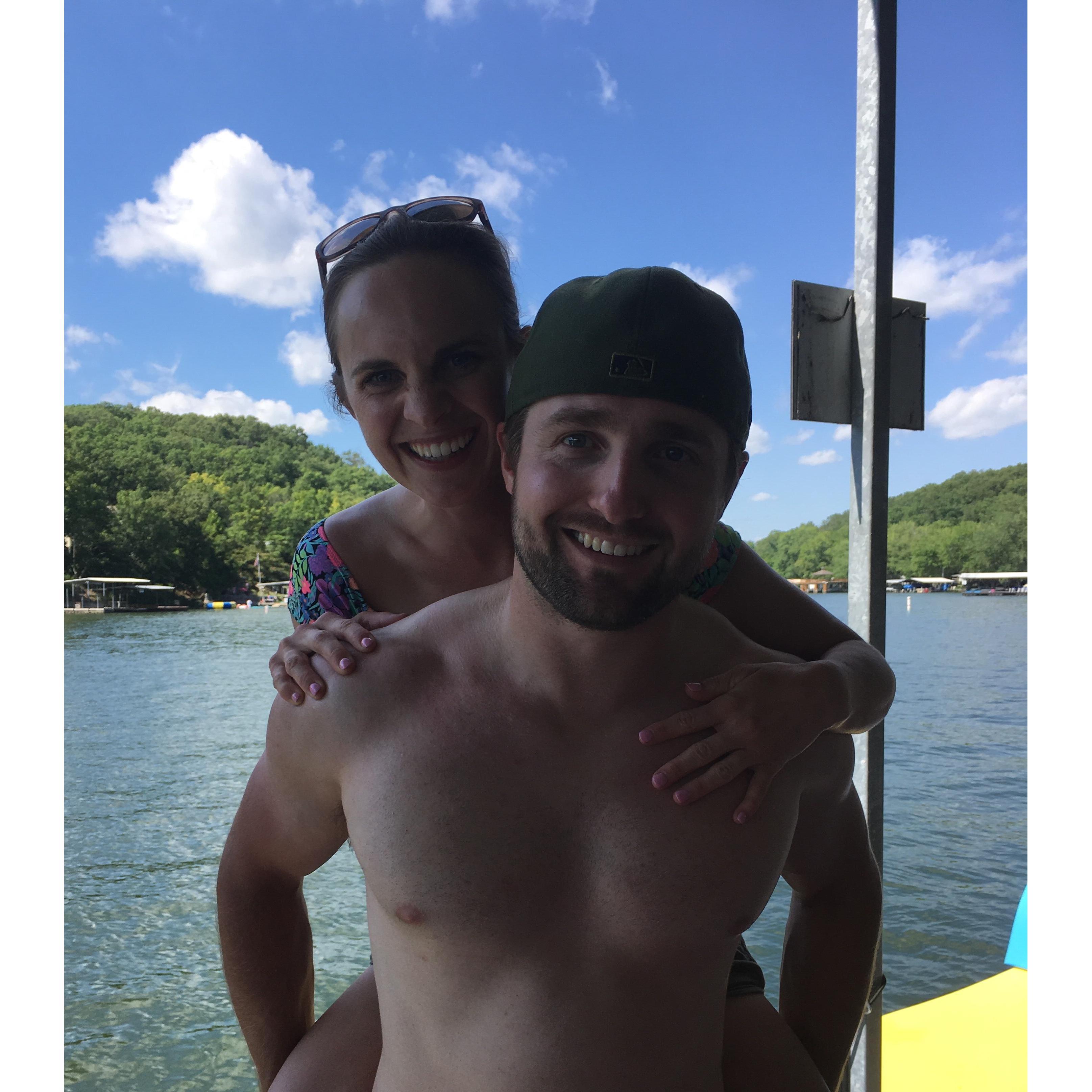 Lake life is Matt and Kristi’s favorite.