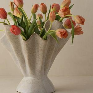 Darcia Vase White