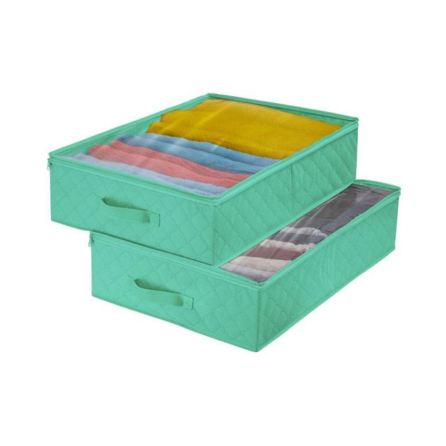 Sorbus 2pk Storage Closet Organizer Teal