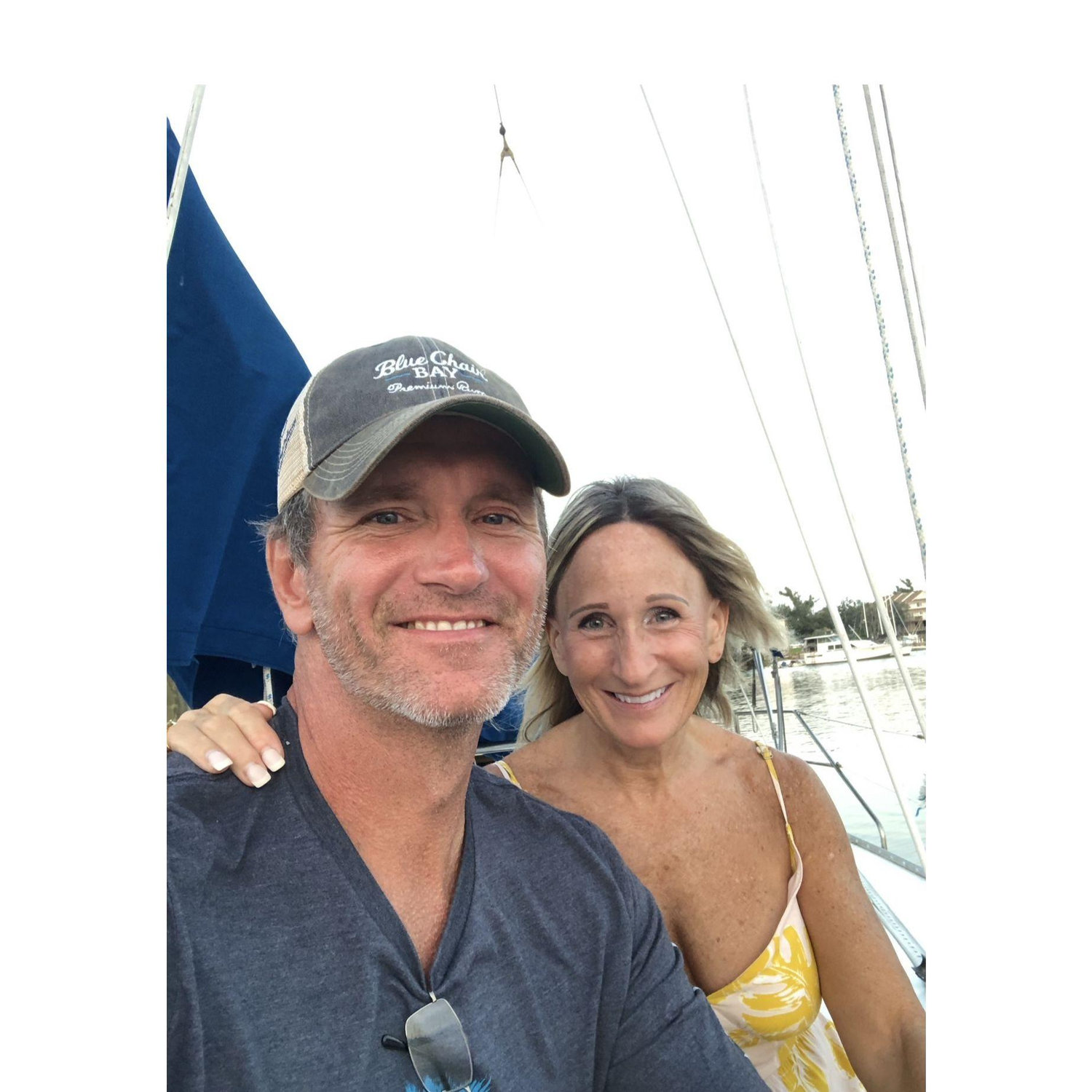 Our first night on our sailboat
