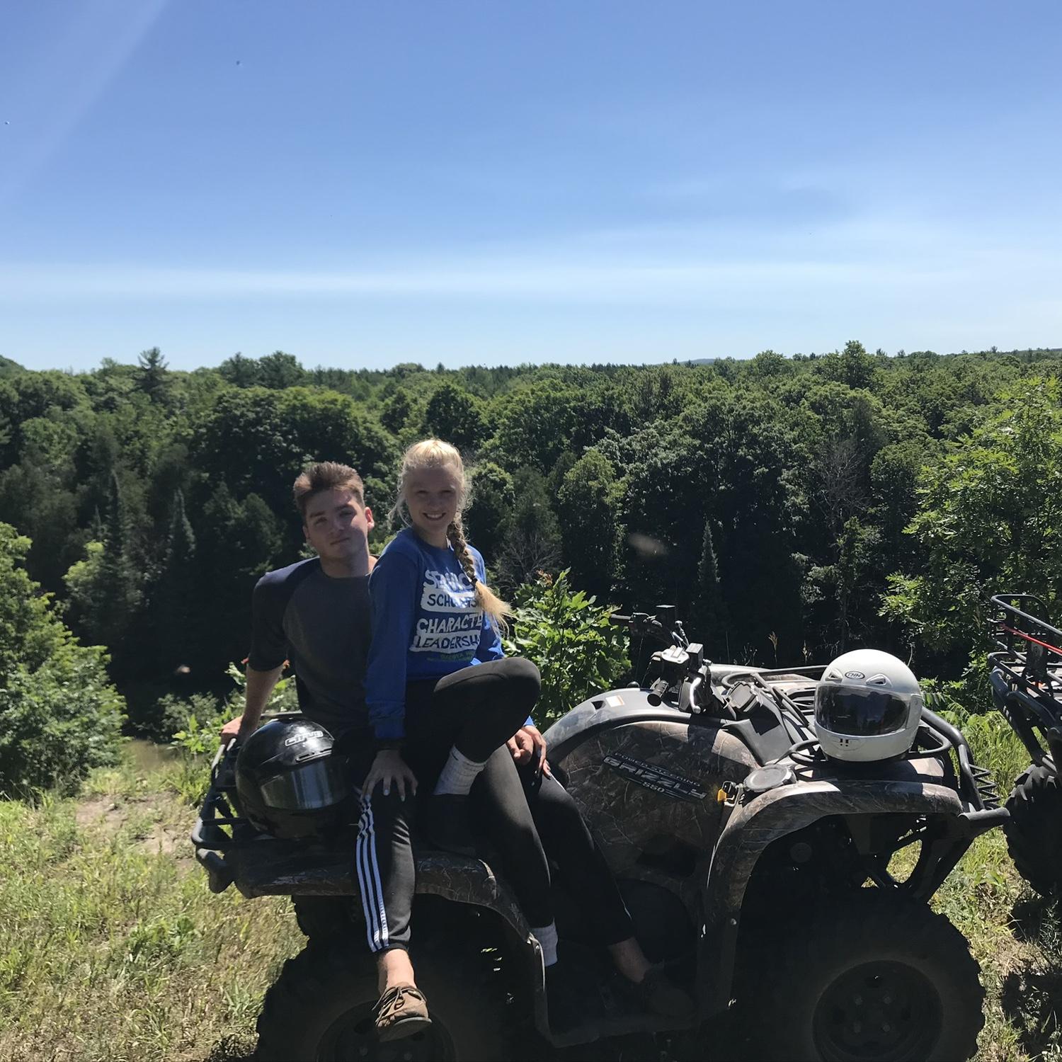 2018- four wheeling up north. Always a fun trip every year!