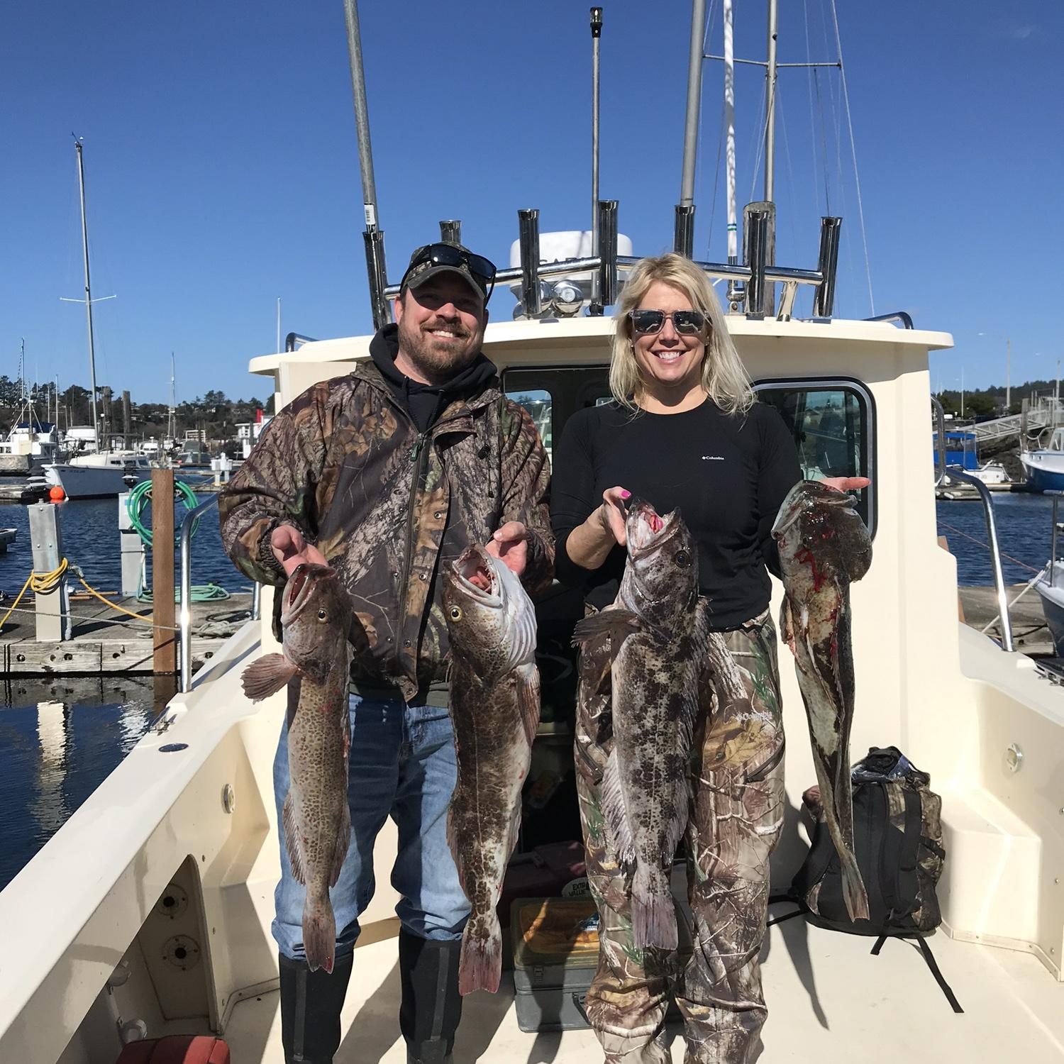 First Lingcod trip Newport, Oregon. Pegasus 2019