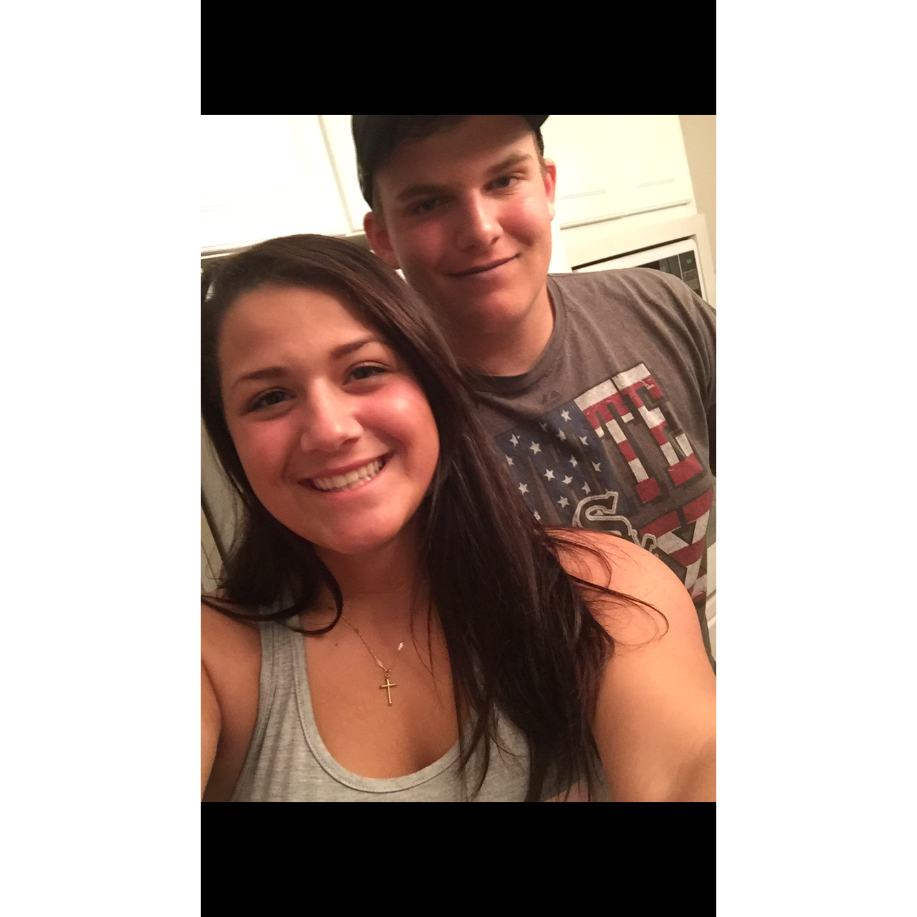 Our first selfie together!