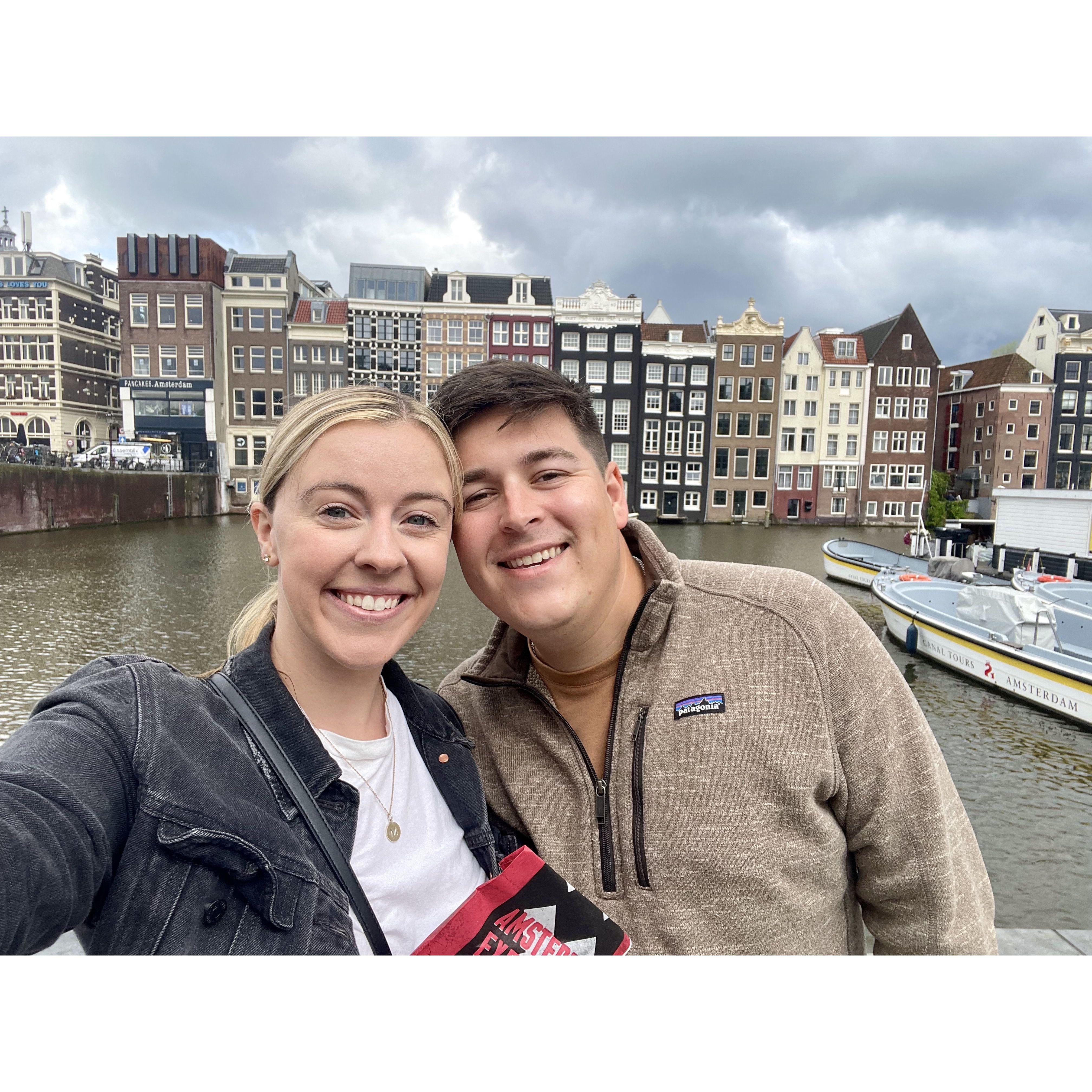 Amsterdam- “My favorite city out of the entire Europe trip!” - Max