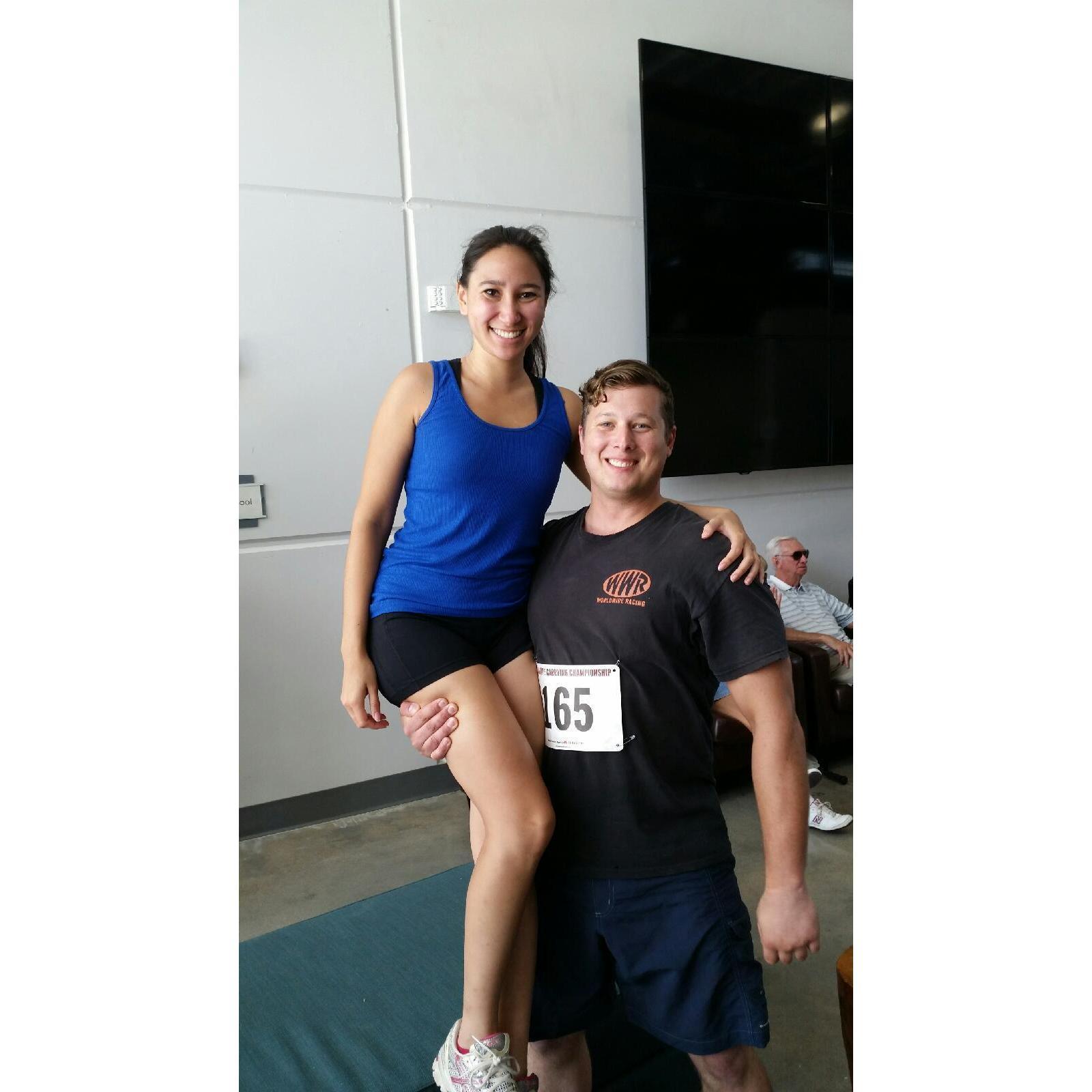 Wife-carrying championship