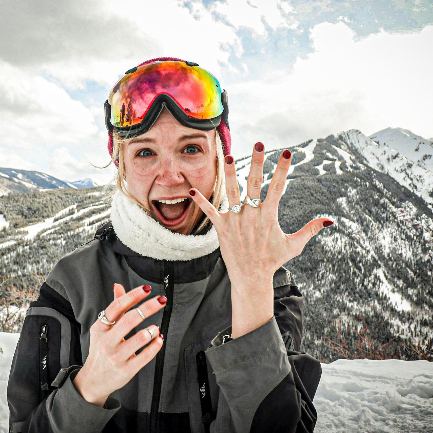 The Proposal, top of Buttermilk Mountain 12/25/19