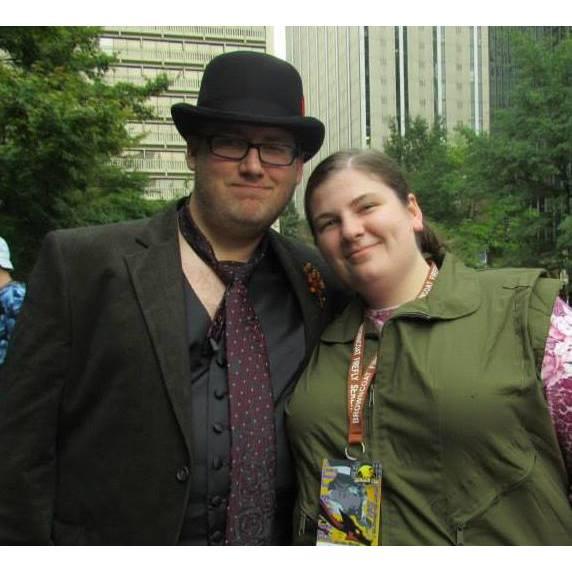 Badger and Kaylee at Dragon*Con! (2014)
