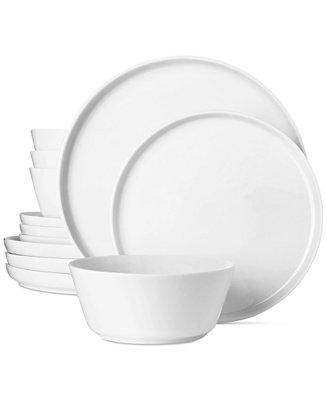 Modern Coupe 12-Pc. Dinnerware Set