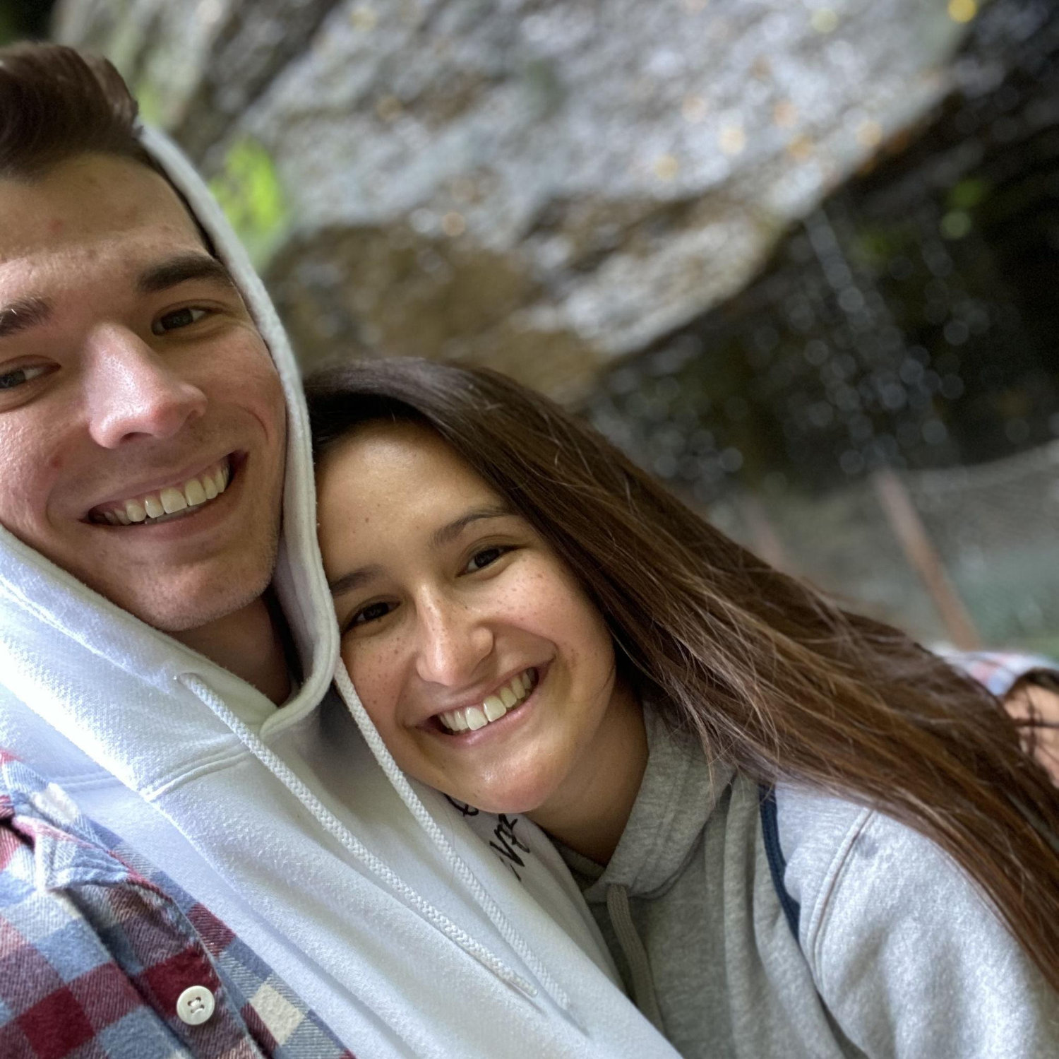 Our first few dates in college!