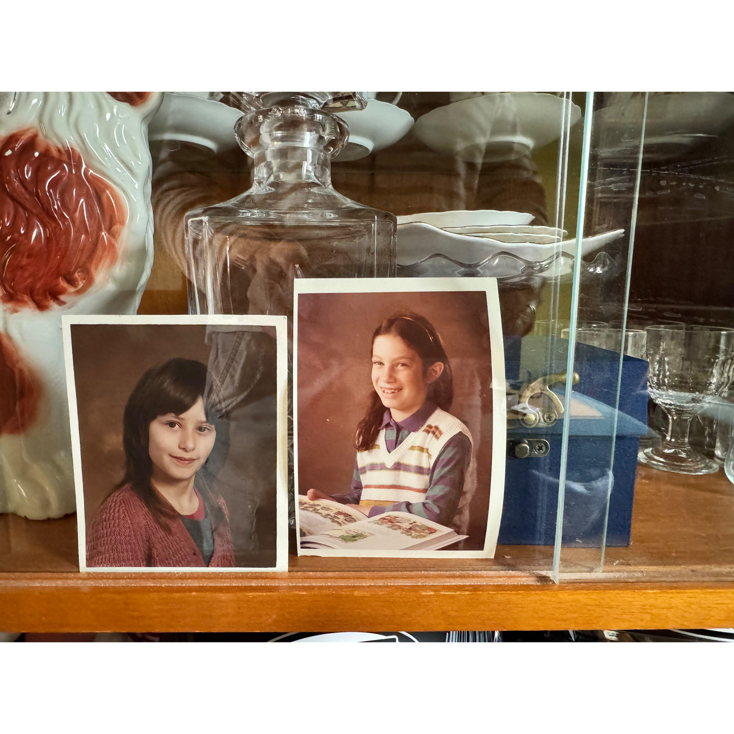 We definitely would have been friends in school. Aged about 8 here.