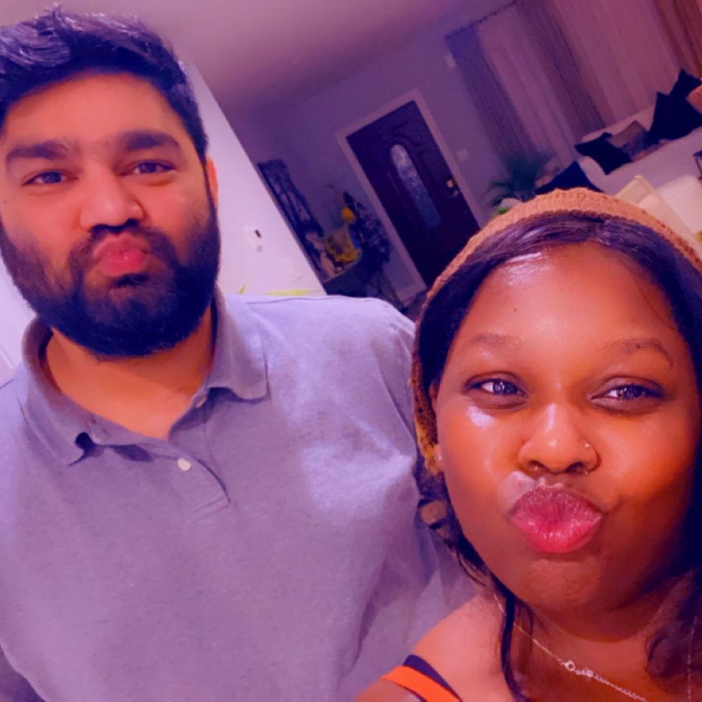 Steph and Patrick give duck lips lol