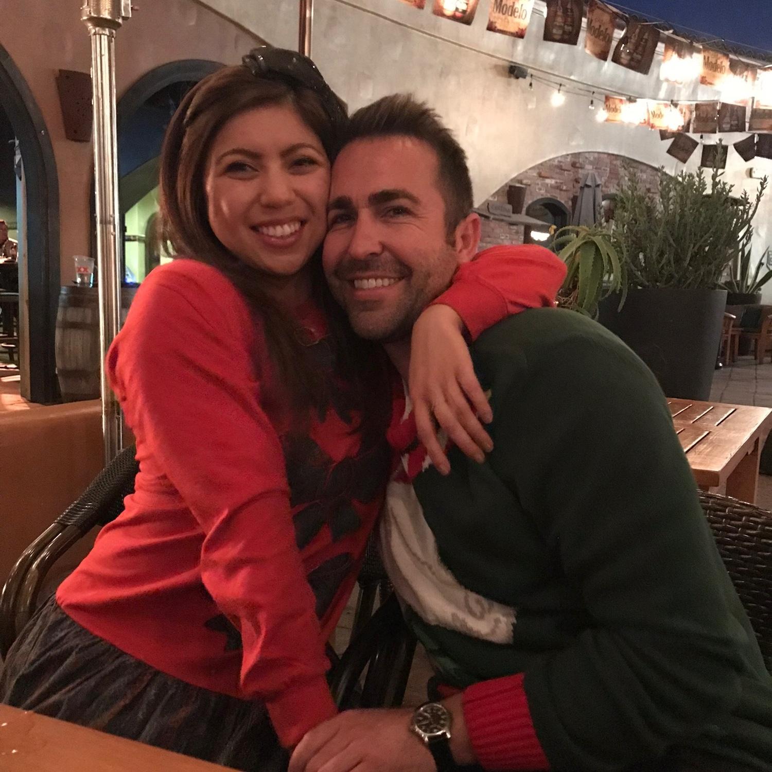 Our first of many ugly sweater parties. The Holidays are always our favorite time of the year.