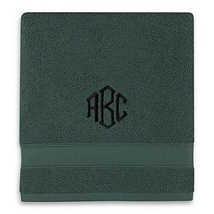 Wamsutta® Personalized Hygro® Duet Bath Towel in Forest