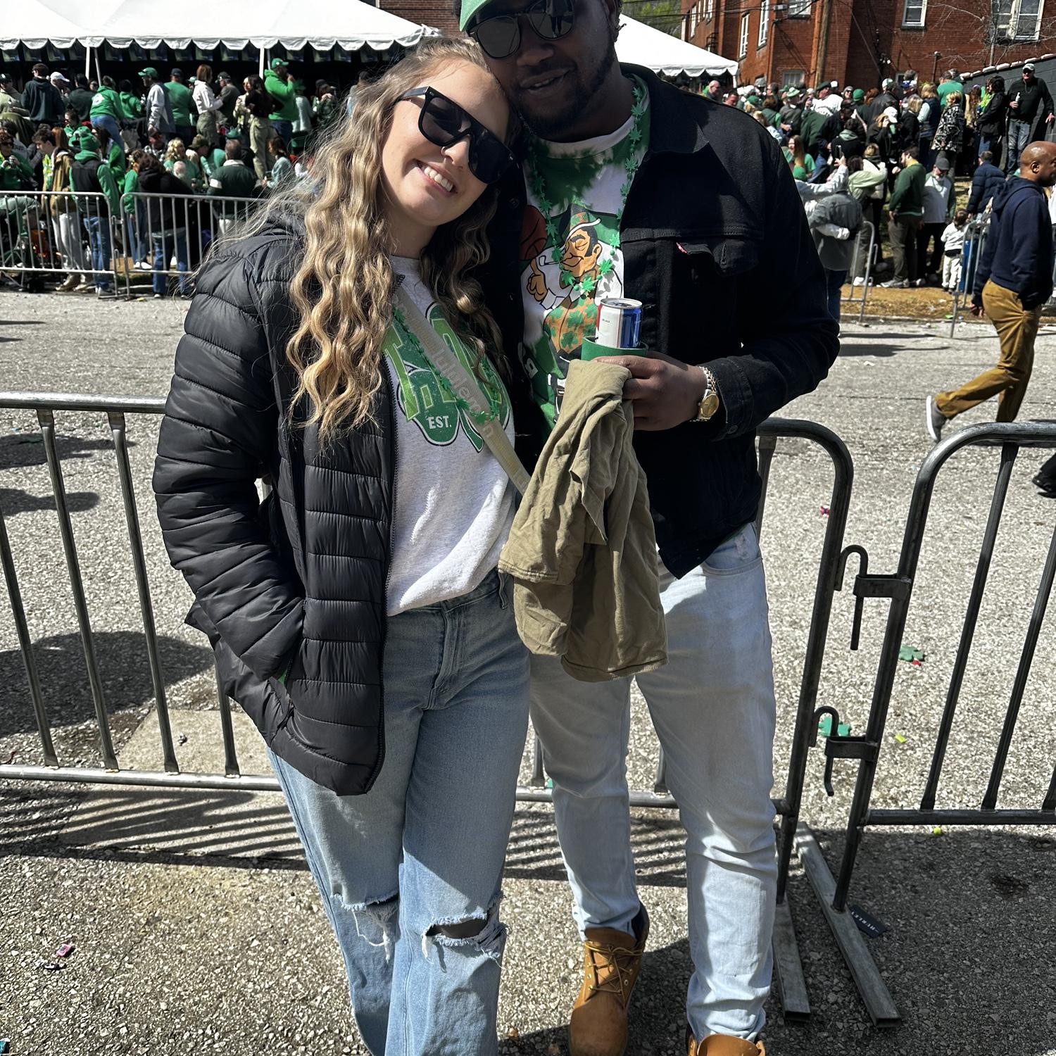 Our Third St Pattys Day together and a lifetime of the same tradition left to go!