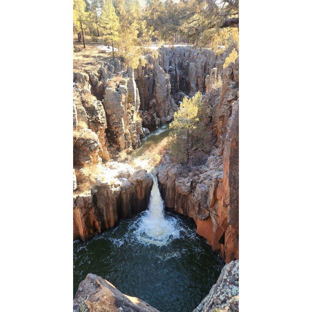 Sycamore Falls from the rim