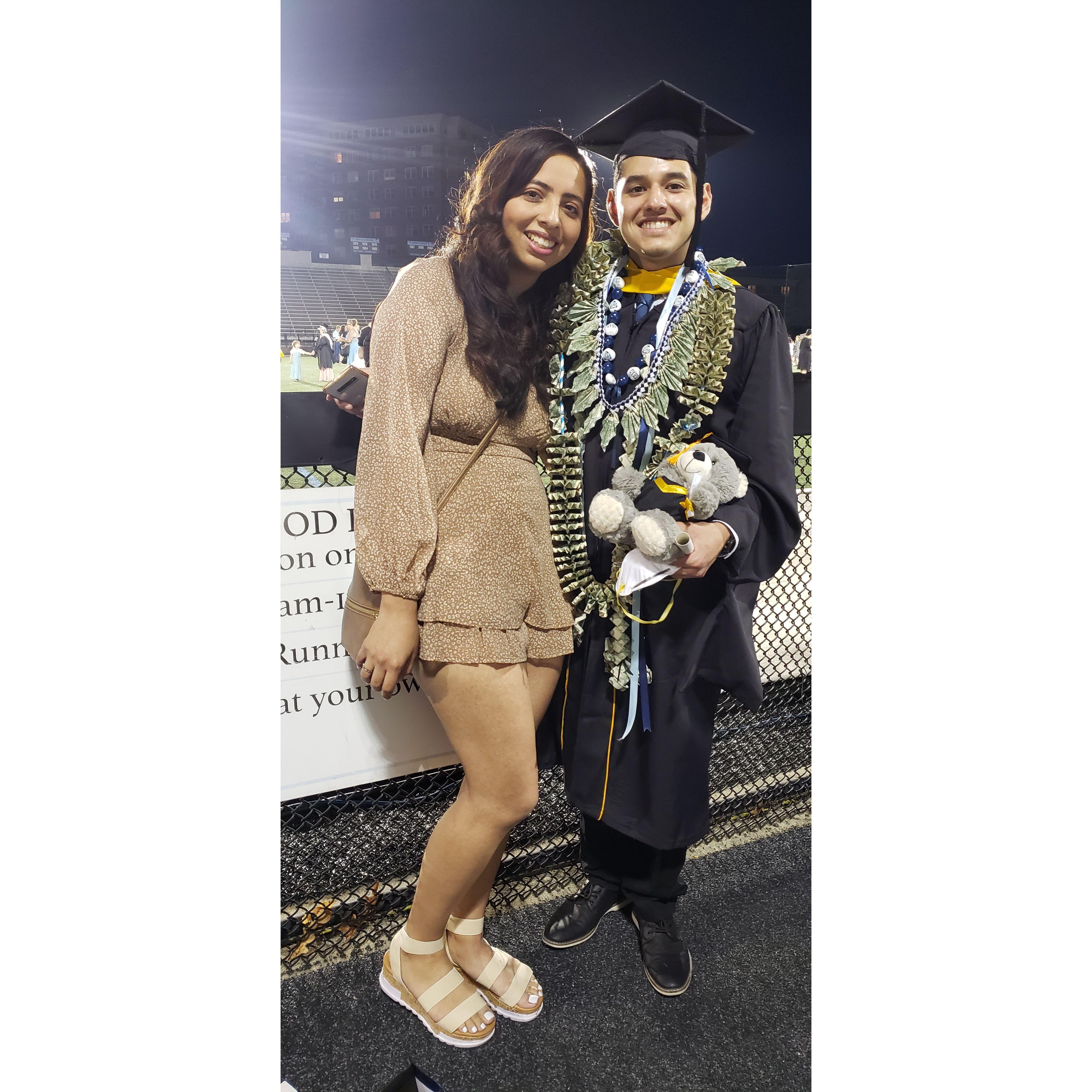 When he graduated from Johns Hopkins