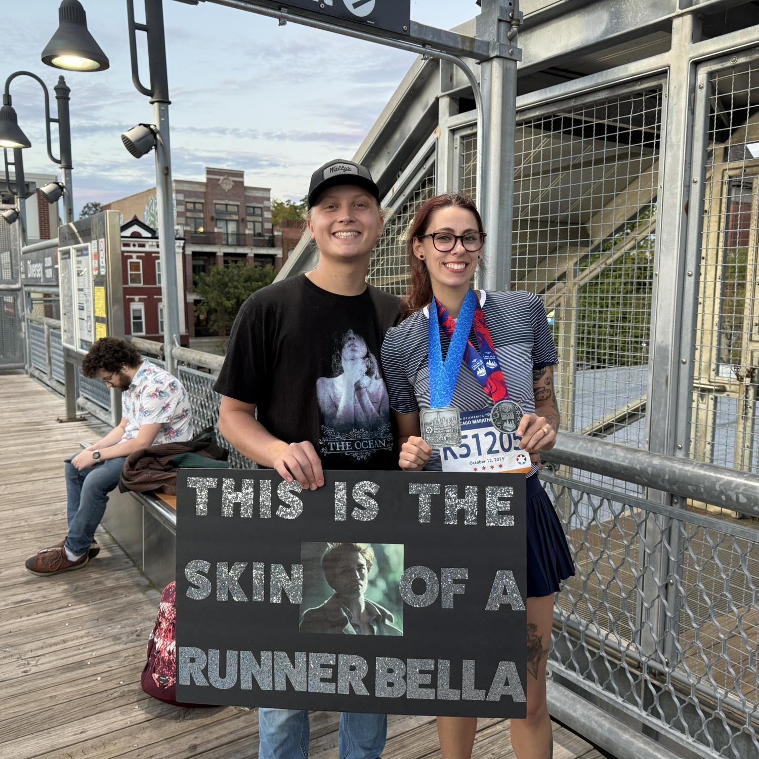 We have a marathoner!