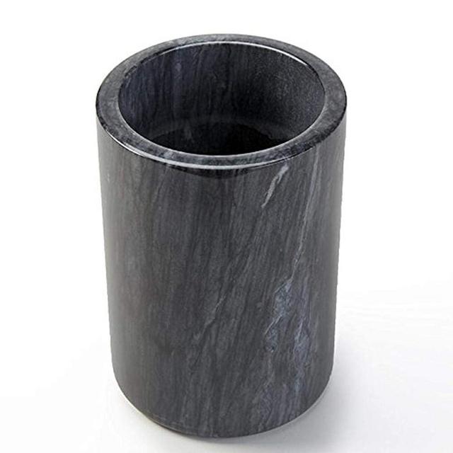 Kota Japan Black Marble Stone Wine and Champagne Bottle Chiller Cooler - 7" X 5" | Elegant Kitchen Utensil Holder | Must Have Wine Chiller for Your Home | Impress Your Guests at Next Party or Event!