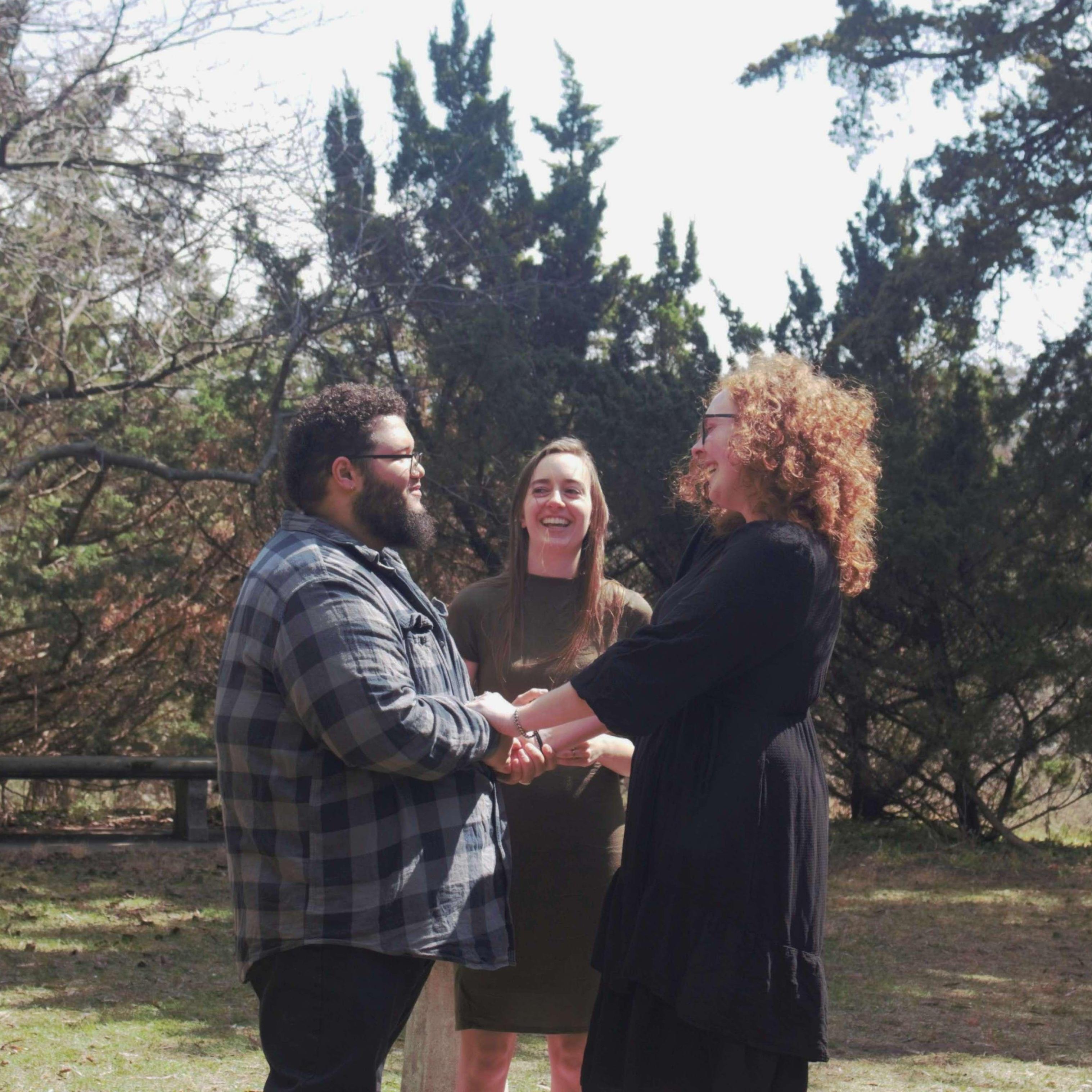 Our legal wedding ceremony.