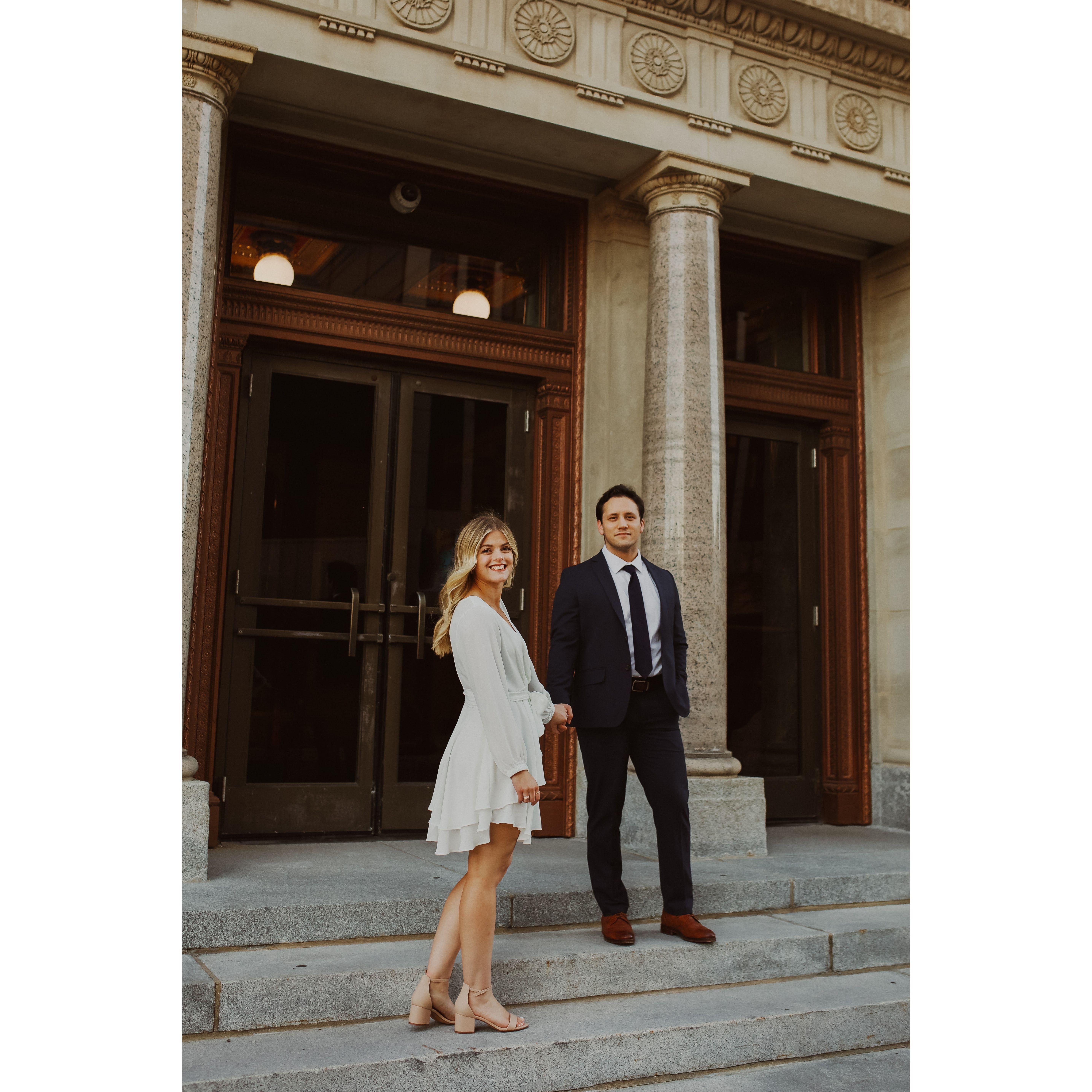 Engagement photos by Britnee Lynn Photography