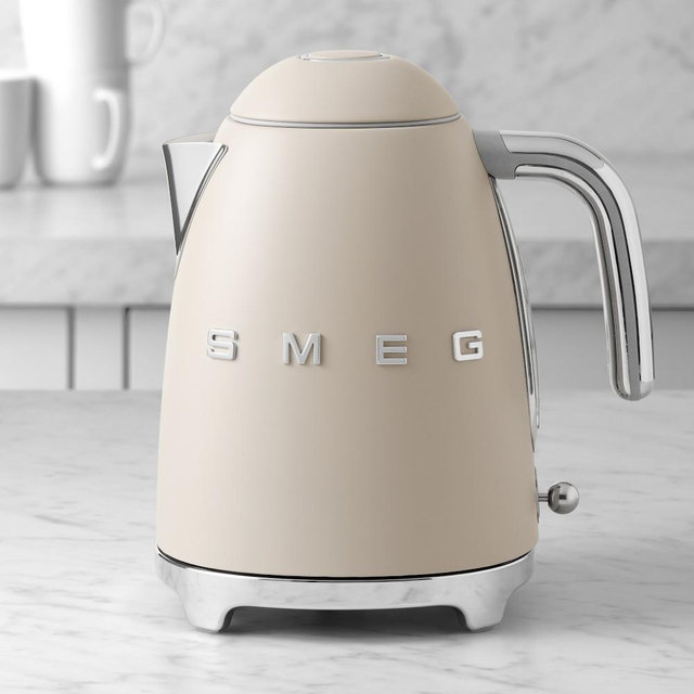 SMEG Electric Kettle 3D Logo, Moonlight