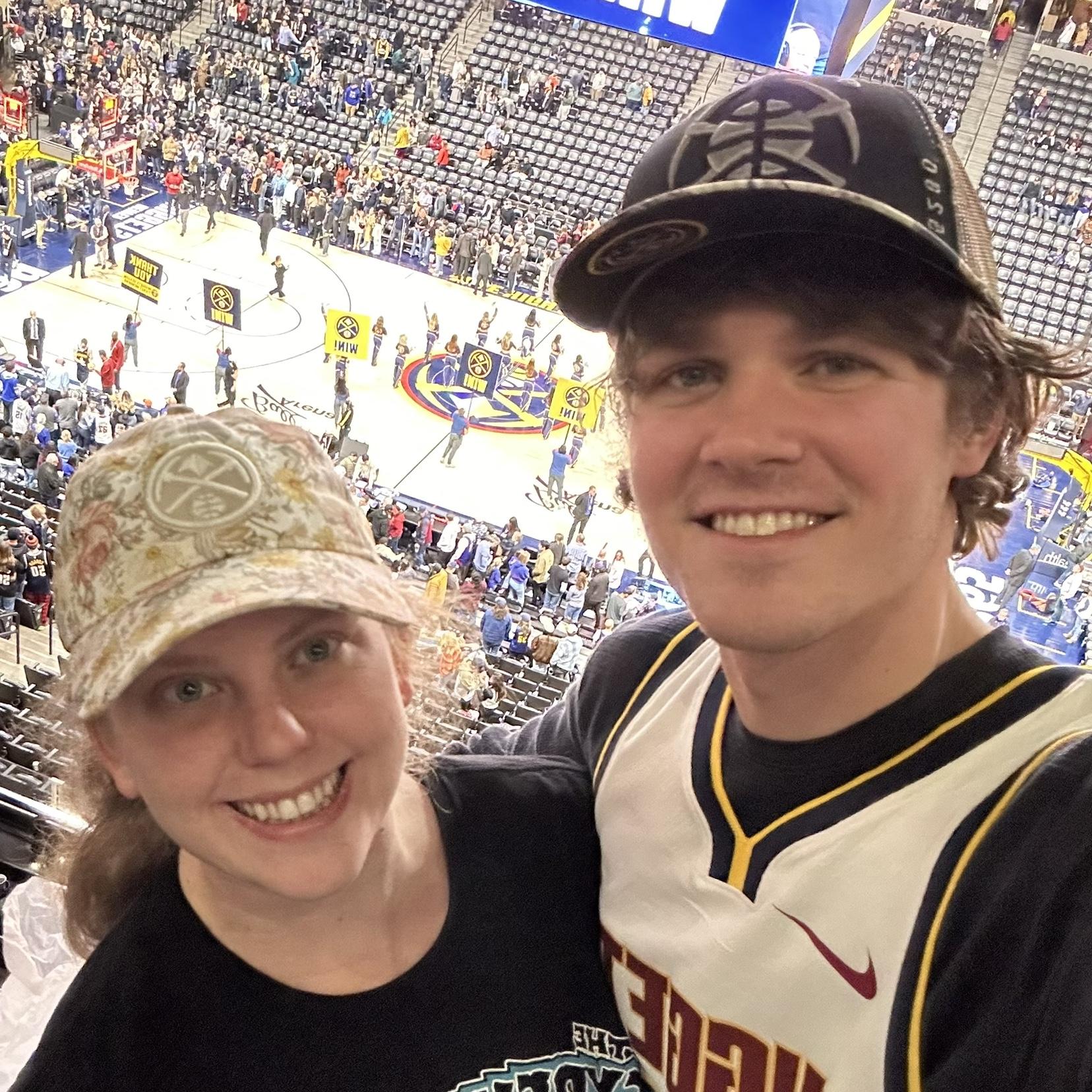 We had a blast at the Nuggets game! 
Denver, Co December 2024