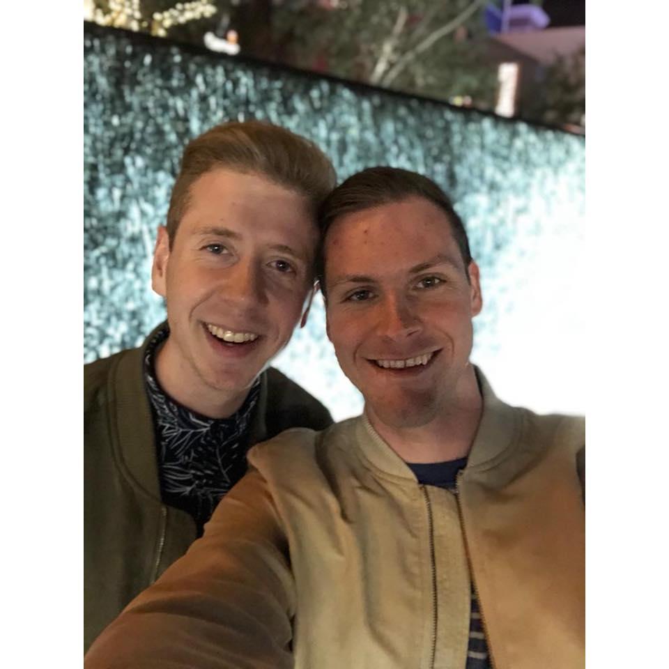 Our first trip to Vegas! We decided to spend Valentine's Day in the city of cigarette smoke and show girls!