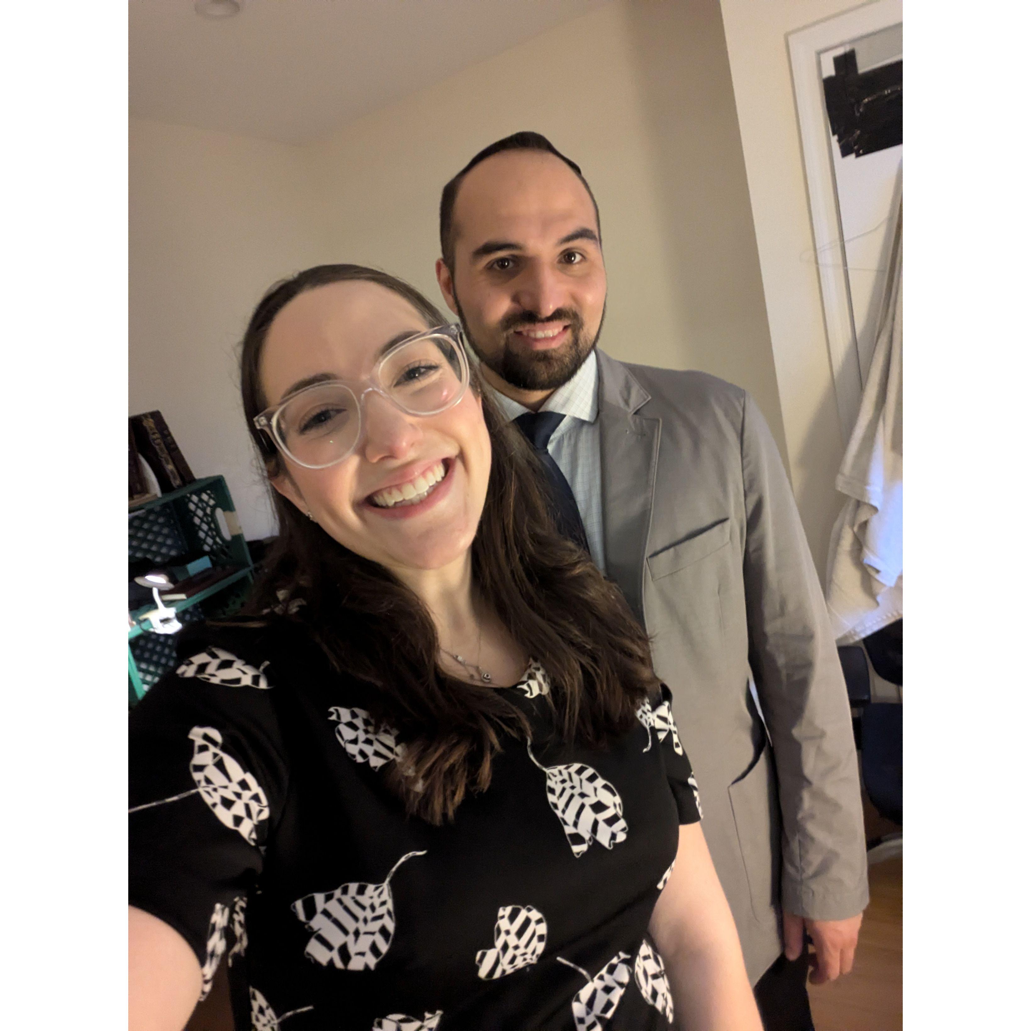 Adina's last shabbat in NYC