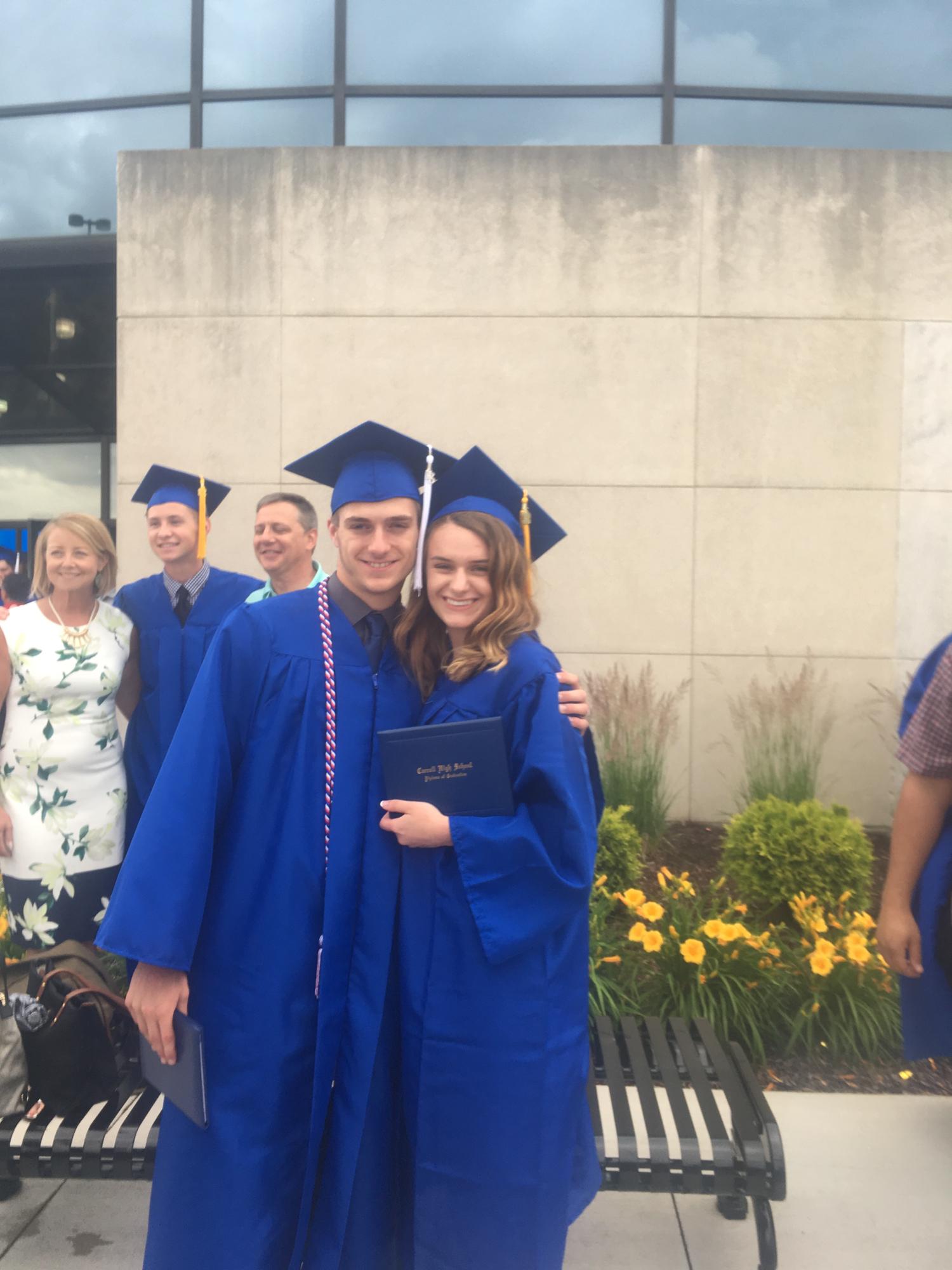 Graduating high school together!