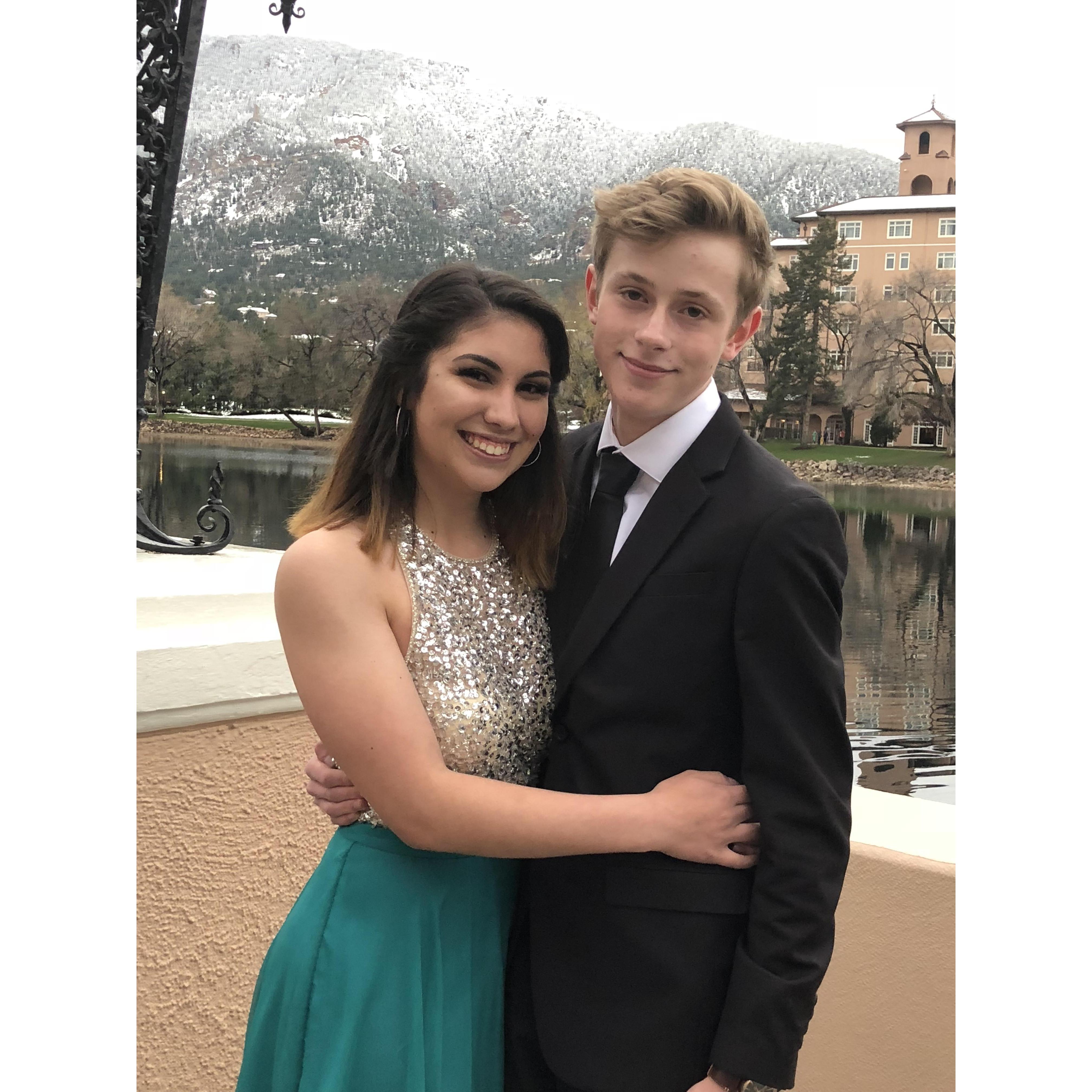 First day of OFFICIALLY dating / First prom - Woodland Park, CO