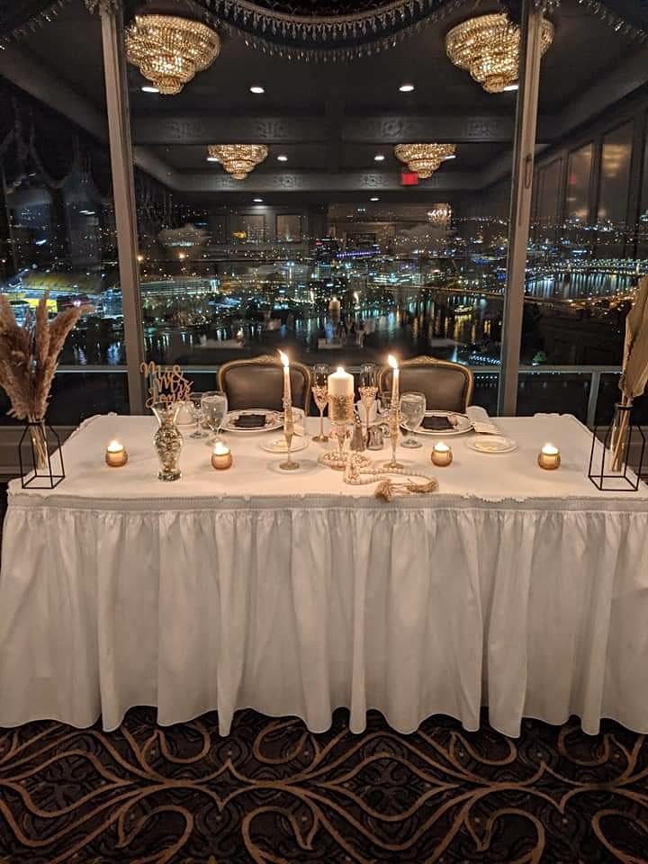 Our Africanesque sweetheart table