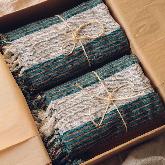 Fidan Handwoven Turkish Towel: Bath Towel - Oddbird