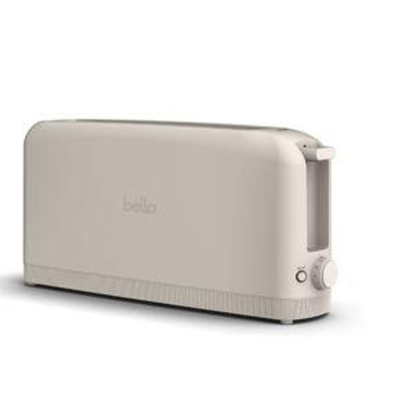 Bella 2-Slice Toaster 1 of 2 (Color: Oatmilk)