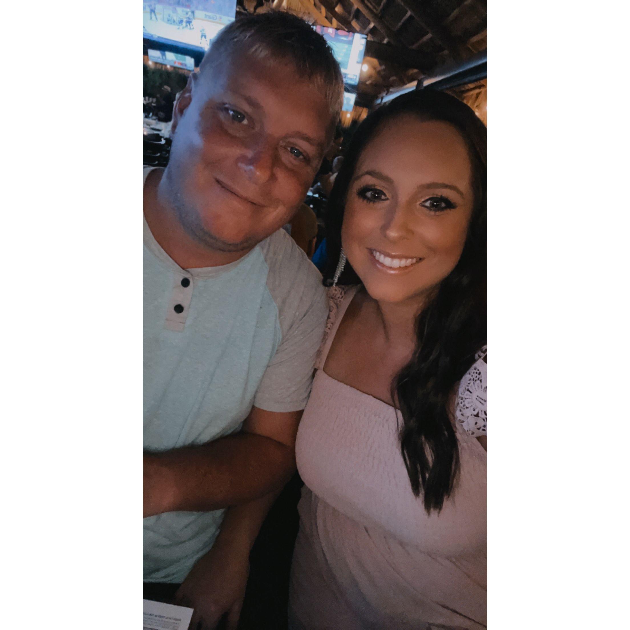 Date night in Miami - FUN FACT: This was the ONLY night Sierra ever thought Adam was for sure proposing. Turns out, he waited a year and a half after this moment ;)