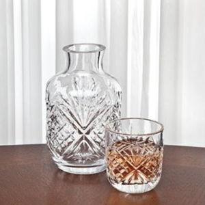Godinger Silver Art - Bedside Carafe and Tumbler