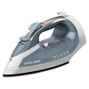 BLACK+DECKER Steam Iron Retractable Cord Gray