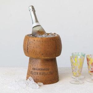 Vintage Cork Shaped Ice Bucket