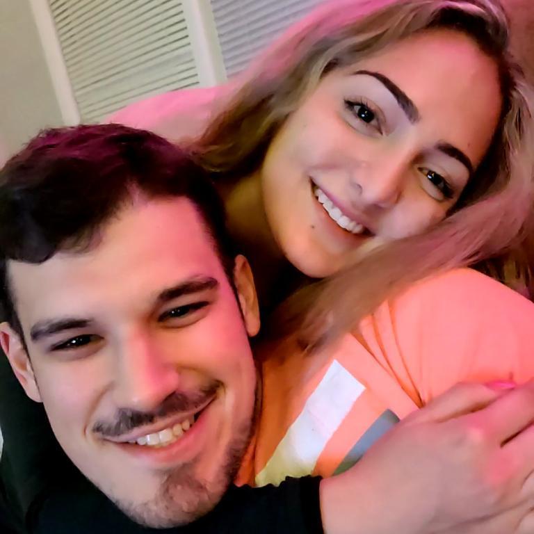 Our first photo together - 2020