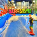 Flowrider Indoor Surfing