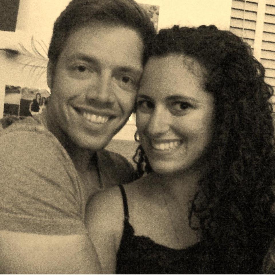 One of our very first selfies!