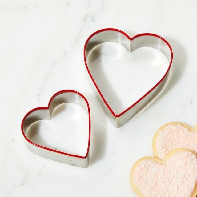 Valentine's Cookie Cutters, Set of 2
