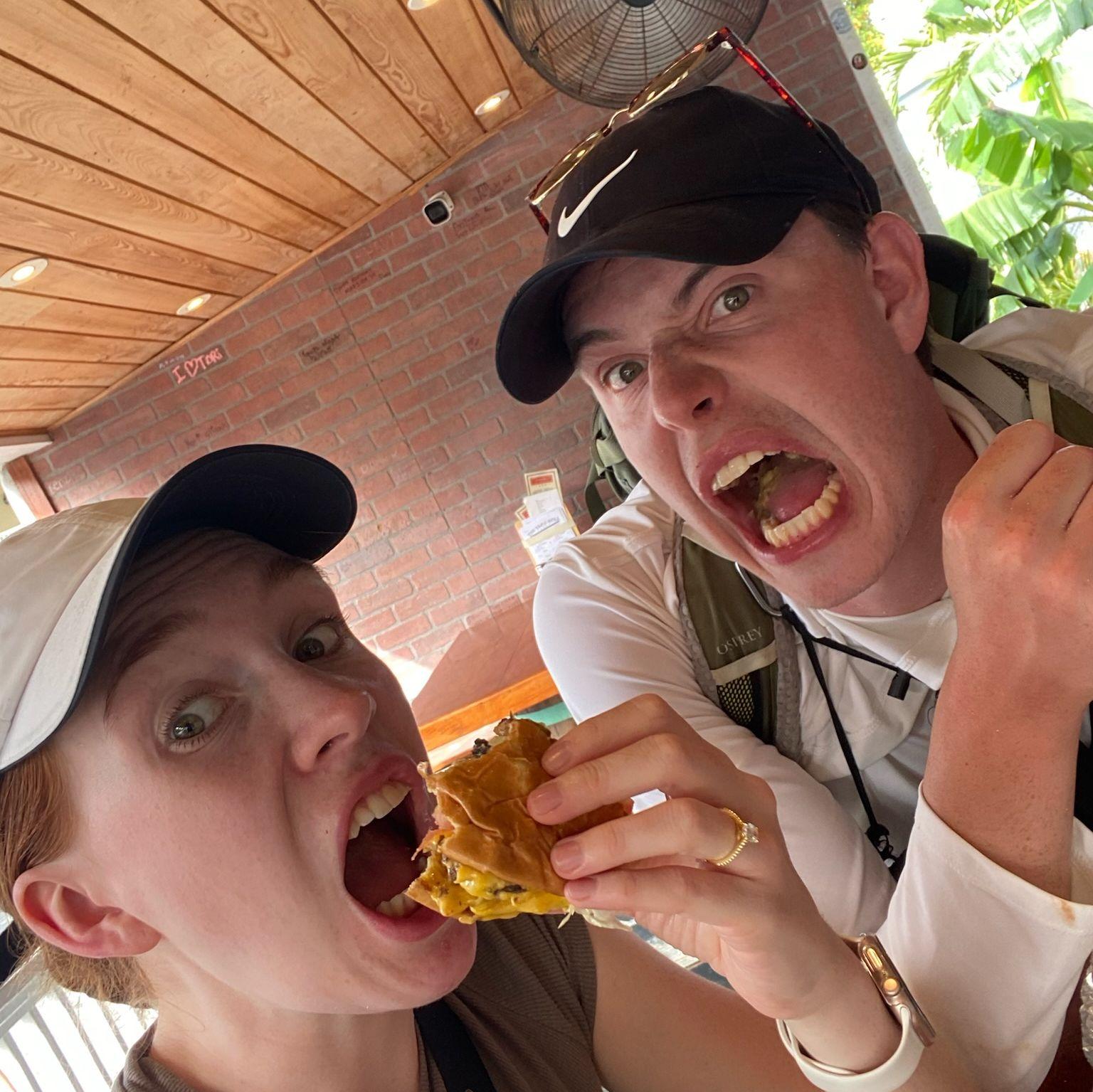 Cheeseburgers in paradise!