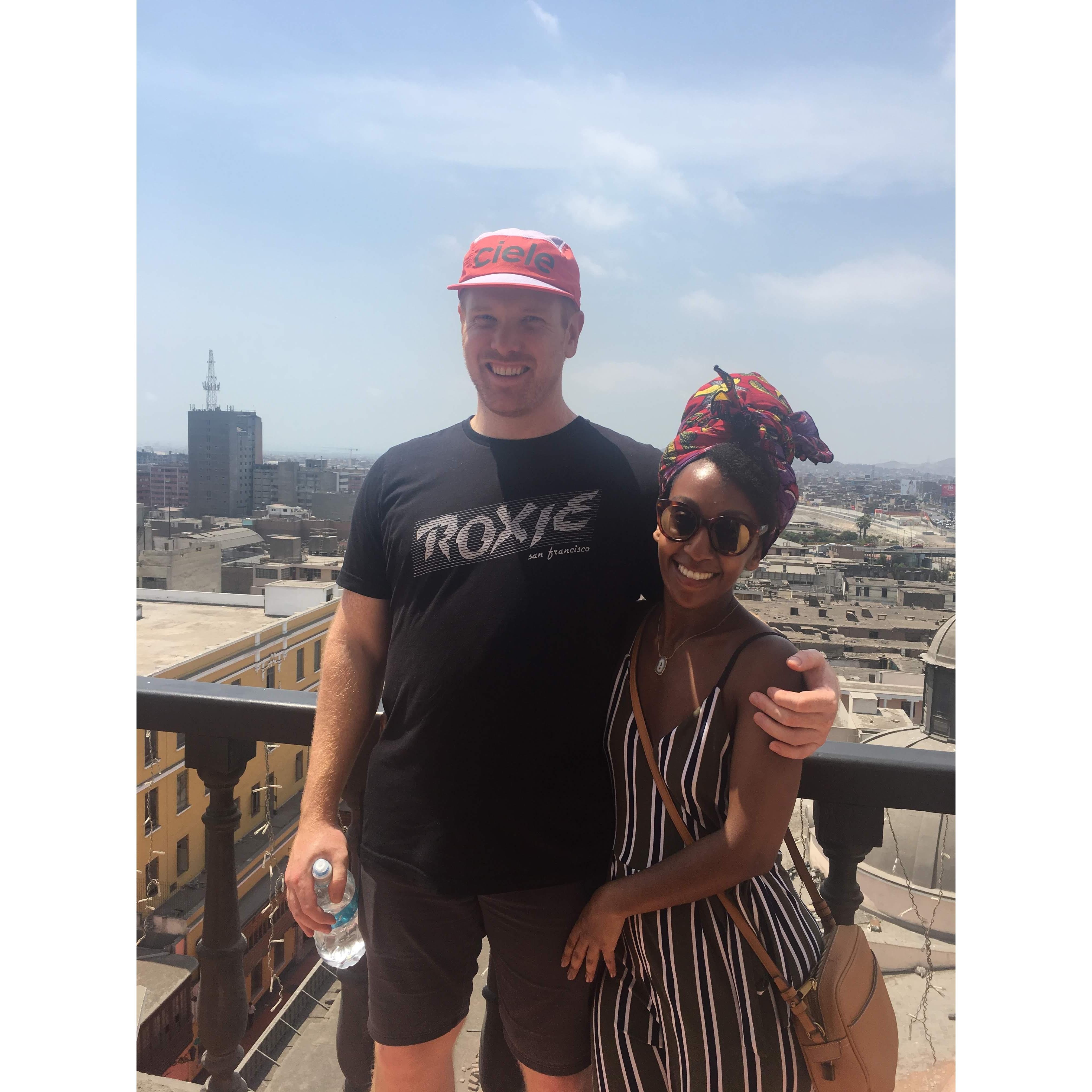 Tour of the City Before Nick & Kass's Wedding - Lima, Peru - January 2019